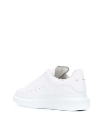 Baskets basses en cuir blanches Alexander McQueen