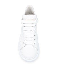 Baskets basses en cuir blanches Alexander McQueen