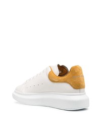 Baskets basses en cuir blanches Alexander McQueen