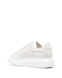 Baskets basses en cuir blanches Alexander McQueen