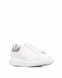 Baskets basses en cuir blanches Alexander McQueen