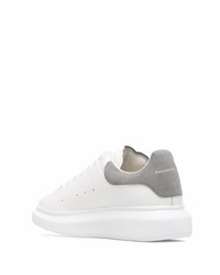 Baskets basses en cuir blanches Alexander McQueen