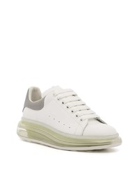 Baskets basses en cuir blanches Alexander McQueen