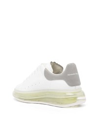 Baskets basses en cuir blanches Alexander McQueen