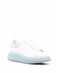 Baskets basses en cuir blanches Alexander McQueen