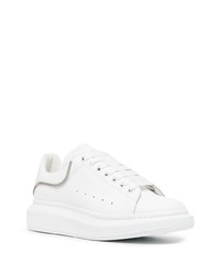 Baskets basses en cuir blanches Alexander McQueen