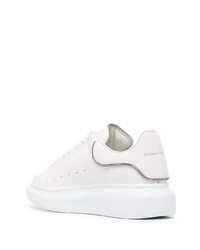 Baskets basses en cuir blanches Alexander McQueen