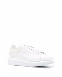 Baskets basses en cuir blanches Alexander McQueen