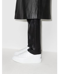 Baskets basses en cuir blanches Alexander McQueen