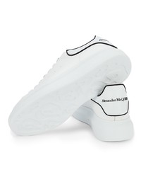 Baskets basses en cuir blanches Alexander McQueen