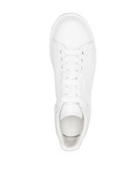 Baskets basses en cuir blanches Alexander McQueen