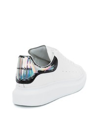 Baskets basses en cuir blanches Alexander McQueen