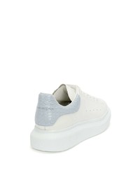 Baskets basses en cuir blanches Alexander McQueen