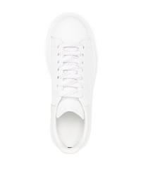 Baskets basses en cuir blanches Alexander McQueen