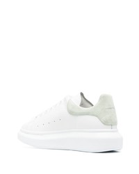 Baskets basses en cuir blanches Alexander McQueen