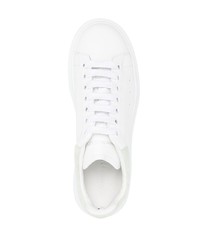 Baskets basses en cuir blanches Alexander McQueen