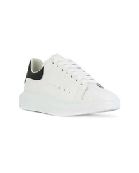 Baskets basses en cuir blanches Alexander McQueen