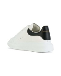 Baskets basses en cuir blanches Alexander McQueen