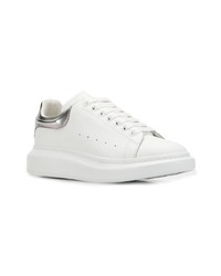 Baskets basses en cuir blanches Alexander McQueen