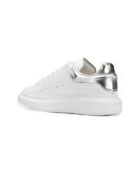 Baskets basses en cuir blanches Alexander McQueen