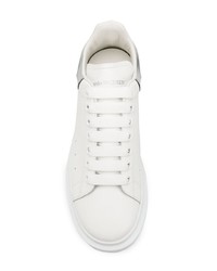 Baskets basses en cuir blanches Alexander McQueen