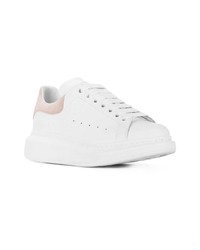 Baskets basses en cuir blanches Alexander McQueen