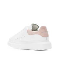 Baskets basses en cuir blanches Alexander McQueen