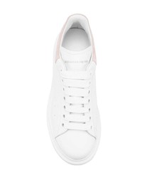 Baskets basses en cuir blanches Alexander McQueen