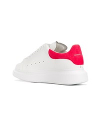 Baskets basses en cuir blanches Alexander McQueen