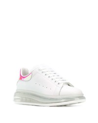 Baskets basses en cuir blanches Alexander McQueen