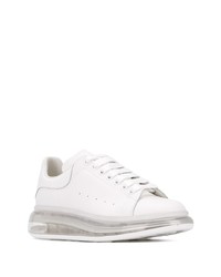 Baskets basses en cuir blanches Alexander McQueen