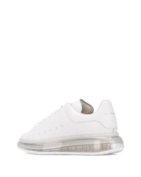 Baskets basses en cuir blanches Alexander McQueen