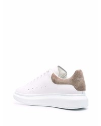 Baskets basses en cuir blanches Alexander McQueen