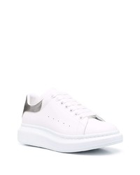 Baskets basses en cuir blanches Alexander McQueen