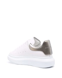 Baskets basses en cuir blanches Alexander McQueen