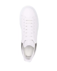 Baskets basses en cuir blanches Alexander McQueen