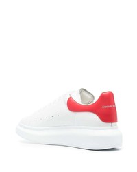 Baskets basses en cuir blanches Alexander McQueen