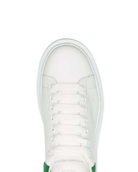 Baskets basses en cuir blanches Alexander McQueen