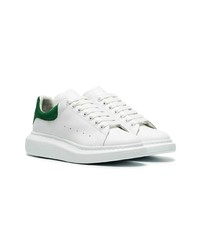 Baskets basses en cuir blanches Alexander McQueen