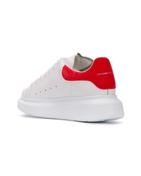 Baskets basses en cuir blanches Alexander McQueen