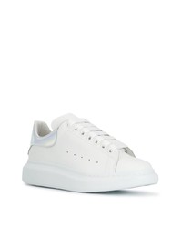 Baskets basses en cuir blanches Alexander McQueen