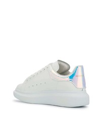 Baskets basses en cuir blanches Alexander McQueen