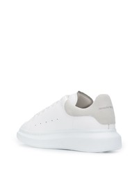 Baskets basses en cuir blanches Alexander McQueen