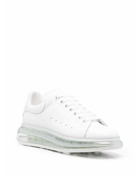 Baskets basses en cuir blanches Alexander McQueen