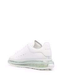 Baskets basses en cuir blanches Alexander McQueen