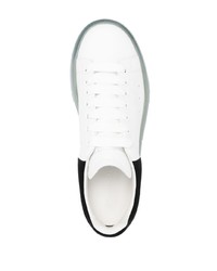 Baskets basses en cuir blanches Alexander McQueen