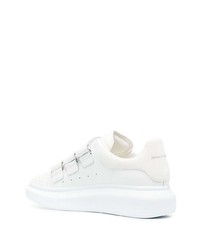 Baskets basses en cuir blanches Alexander McQueen