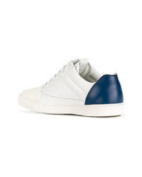 Baskets basses en cuir blanches Marni