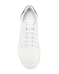 Baskets basses en cuir blanches Marni