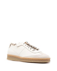 Baskets basses en cuir blanches Buttero